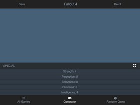 'scenariogenerator.net' screenshot