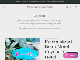 jpdesignstore.com homepage screenshot