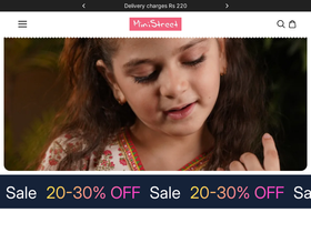 ministreetpk.com homepage screenshot