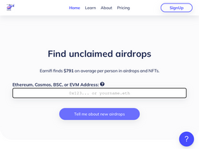 'earni.fi' screenshot