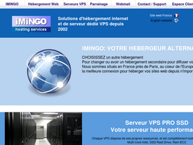 'imingo.net' screenshot