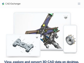 'cadexchanger.com' screenshot