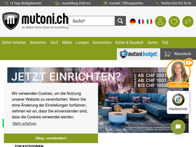'mutoni.ch' screenshot