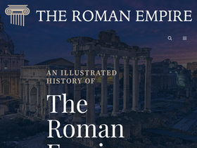 'roman-empire.net' screenshot