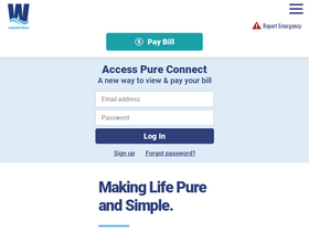 'louisvillewater.com' screenshot