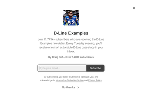 dlineexamples.substack.com