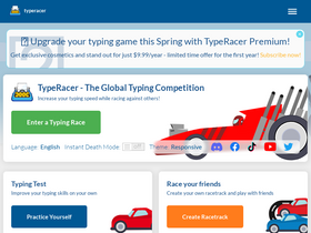 TypeRacer- Learn Typing through Racing Games with Friends - Educators  Technology