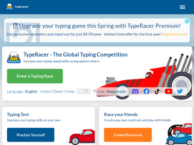 TypeRacer - the global typing competition