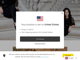 'butterflytwists.com' screenshot