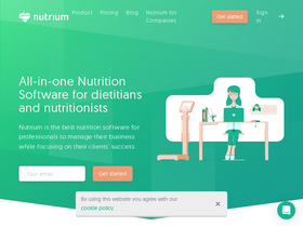 'nutrium.com' screenshot