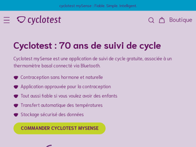 'cyclotest.fr' screenshot