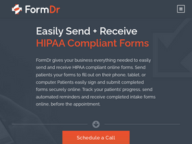 'formdr.com' screenshot
