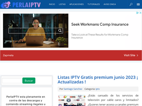 'perlaiptv.net' screenshot