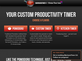 'marinaratimer.com' screenshot