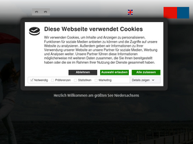 'steinhuder-meer.de' screenshot