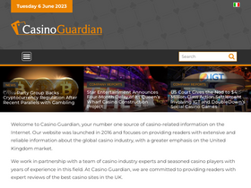 'casinoguardian.co.uk' screenshot