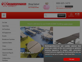 'worthingtondirect.com' screenshot