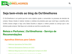'os10melhores.net' screenshot