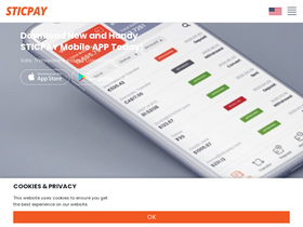 'sticpay.com' screenshot