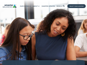 'smarterbalanced.org' screenshot