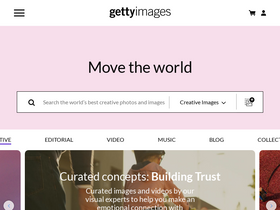 'gettyimages.co.nz' screenshot