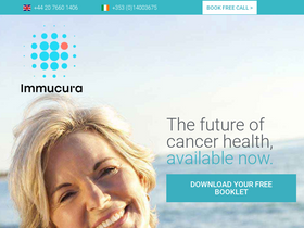 'immucura.com' screenshot