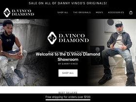 dvinco-diamond.com homepage screenshot