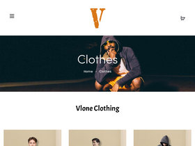 'vlone.ltd' screenshot