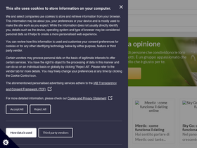 'opinioni.it' screenshot