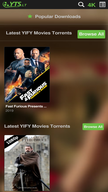 Yify movies online stream sales