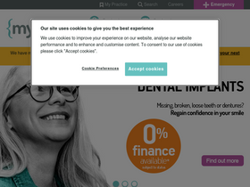 'mydentist.co.uk' screenshot