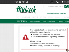 'wideshoes.com' screenshot