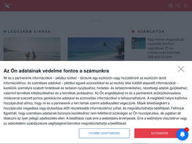 'utazomajom.hu' screenshot