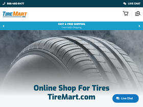'tiremart.com' screenshot