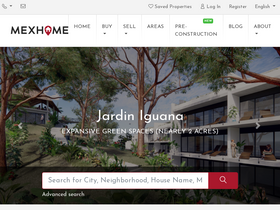 'mexhome.com' screenshot