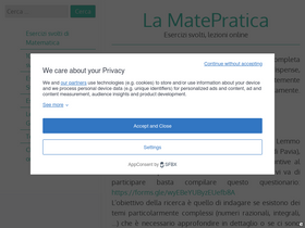 'matepratica.it' screenshot