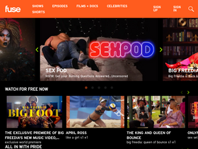 'fuse.tv' screenshot