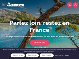 'azureva-vacances.com' screenshot