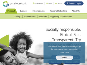 'gatehousebank.com' screenshot