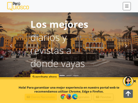 'peruquiosco.pe' screenshot