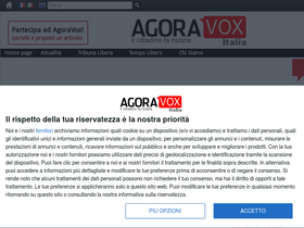 'agoravox.it' screenshot