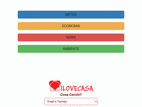 'ilovecasa.eu' screenshot