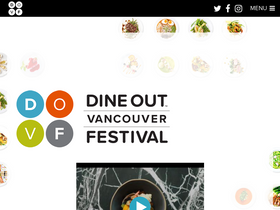 'dineoutvancouver.com' screenshot