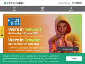 'pencarrie.com' screenshot