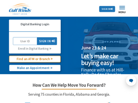 'gogulfwinds.com' screenshot