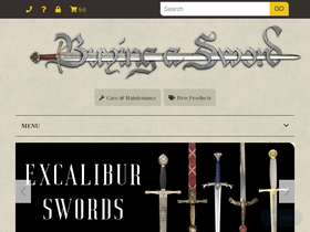 'buyingasword.com' screenshot