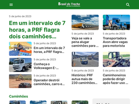 'brasildotrecho.com.br' screenshot