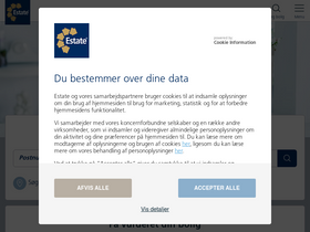 'estate.dk' screenshot