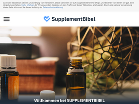 'supplementbibel.de' screenshot