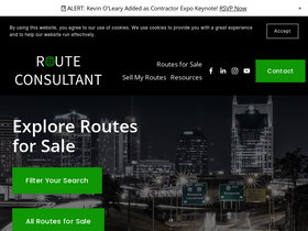 'routeconsultant.com' screenshot